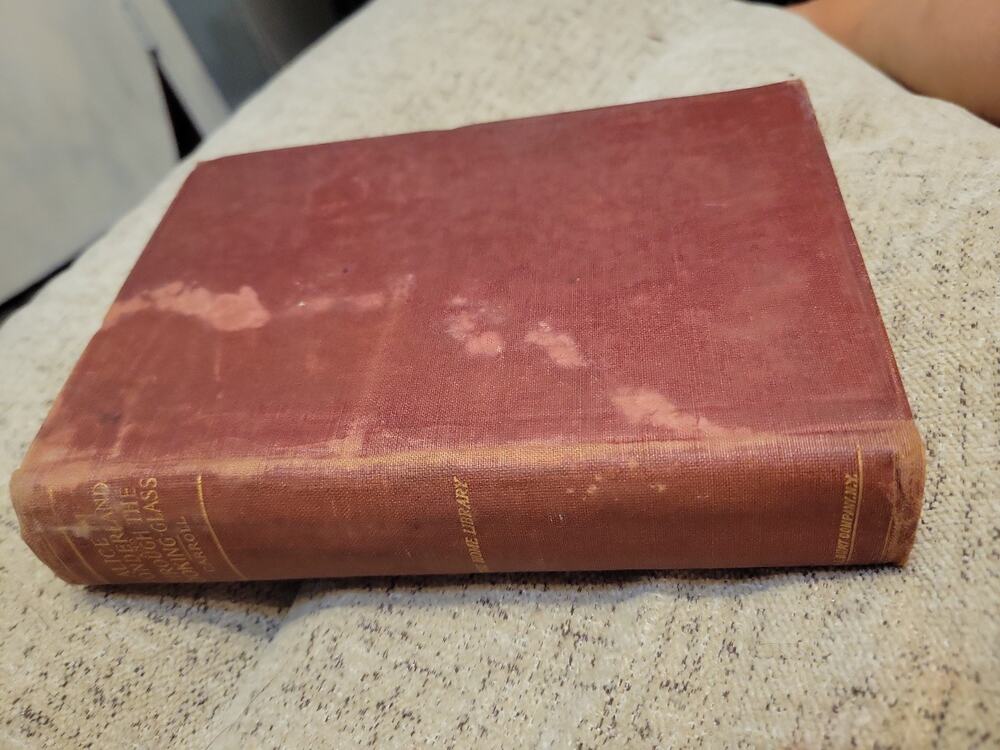 Alices Adventures In Wonderland Through Looking Glass New Ed Vol 1 Antique